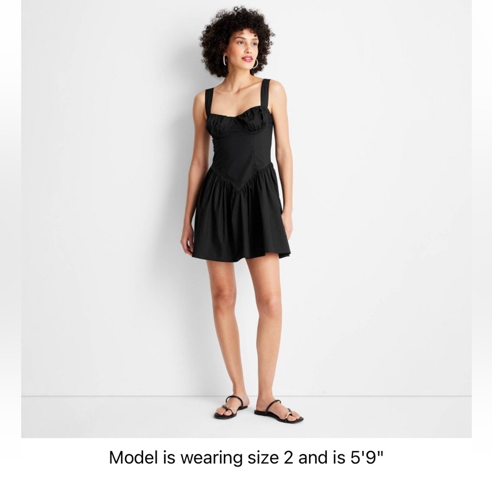Elegant Black Women's Dress